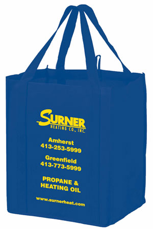 Branded tote bag